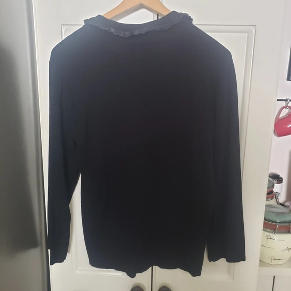Susan Bristol Classic Career 1/2 Button Down Sweater - Picture 4 of 7